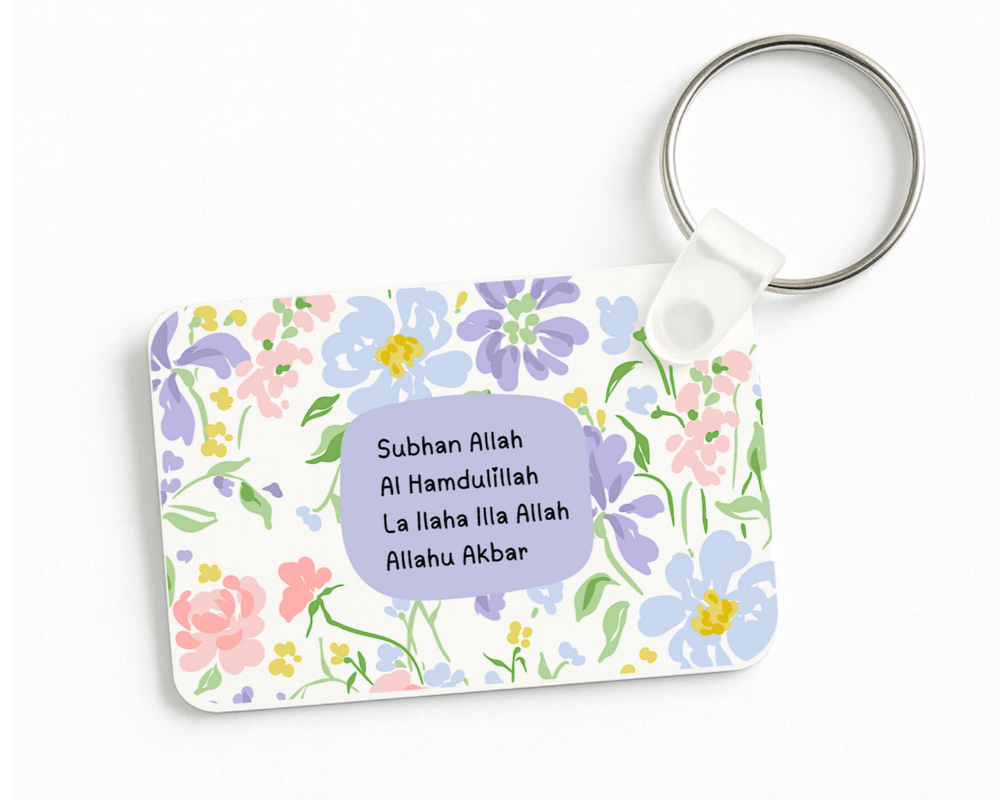 Tasbeeh Floral Keychain