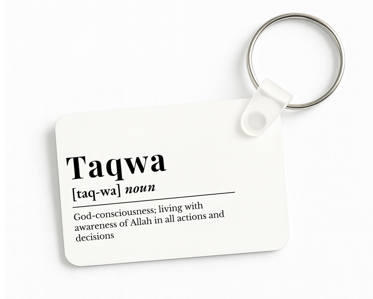 Taqwa Keychain