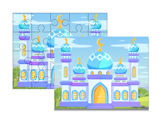 Blue Mosque Puzzle – Tranquil Masjid