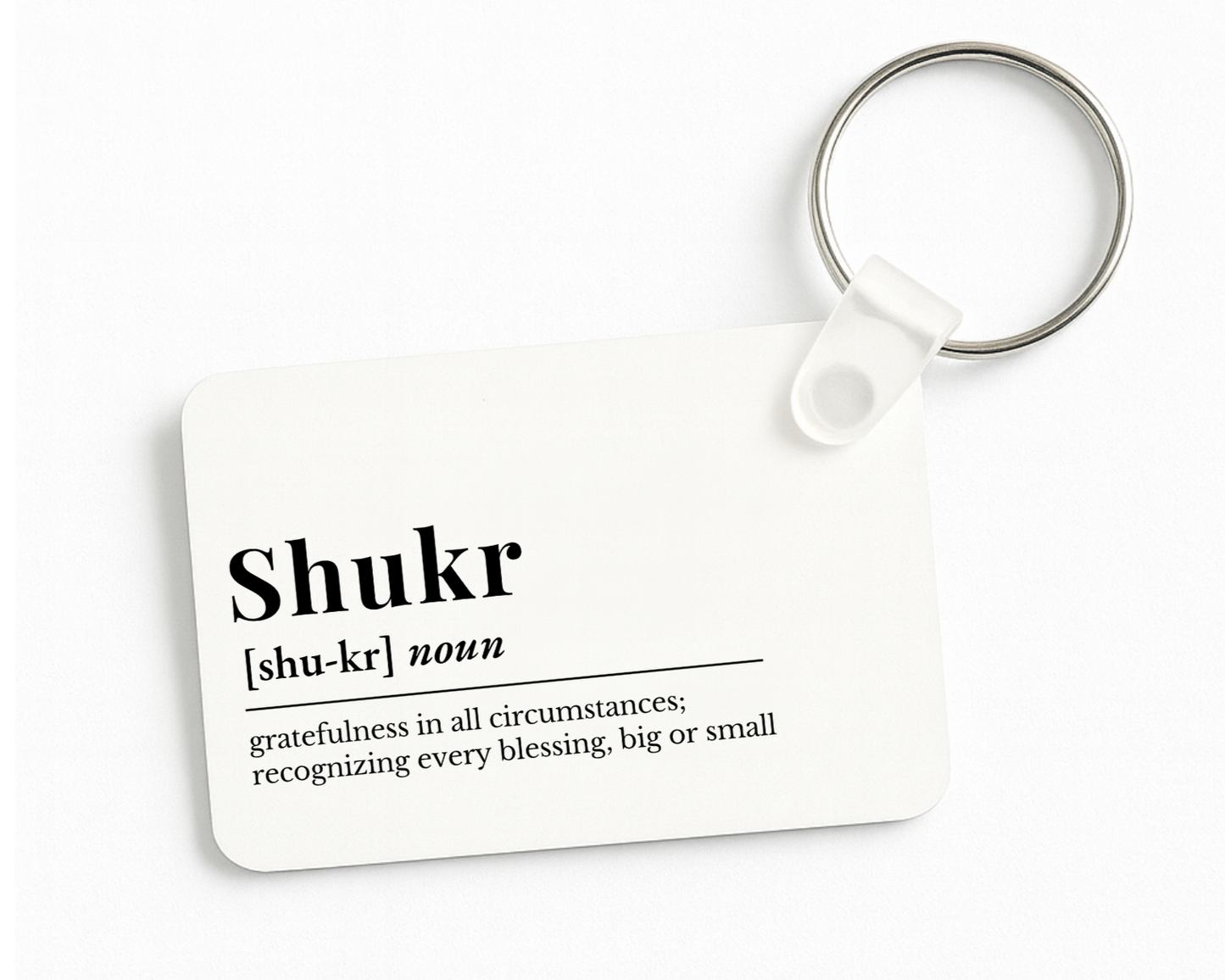 Shukr Keychain