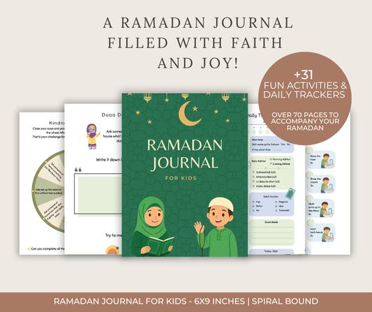 Ramadan Journal for Kids - English