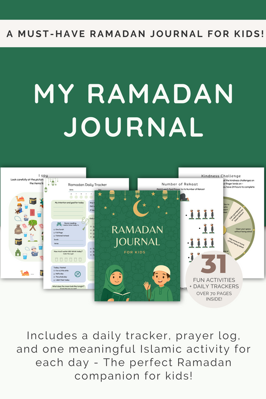Ramadan Journal for Kids - English